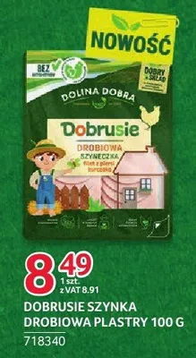 Szynka drobiowa plastry Dobrusie Dolina Dobra promocja w Selgros