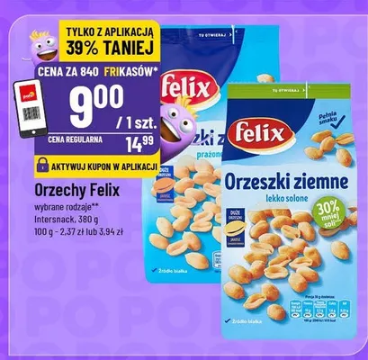 Orzechy Felix Intersnack promocja w POLOmarket