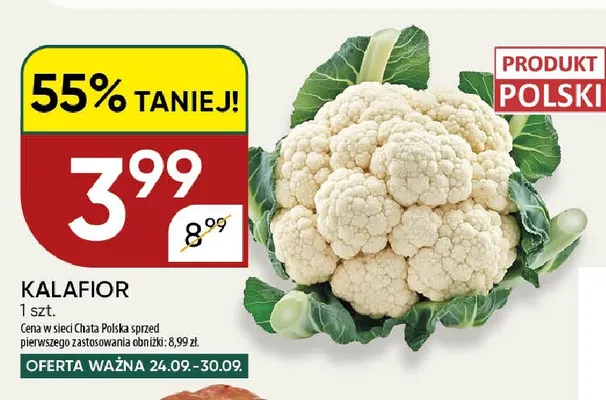 Kalafior promocja w Chata Polska