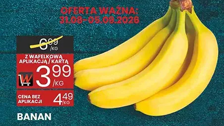 Banan promocja w Wafelek