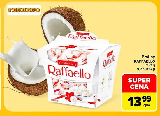 Praliny Raffaello promocja w Carrefour