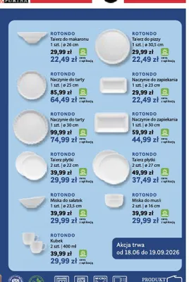 Naczynie do tarty Lubiana Rotondo 30 cm promocja w Stokrotka