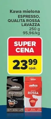 Kawa mielona Lavazza Espresso Italiano Classico promocja w Carrefour