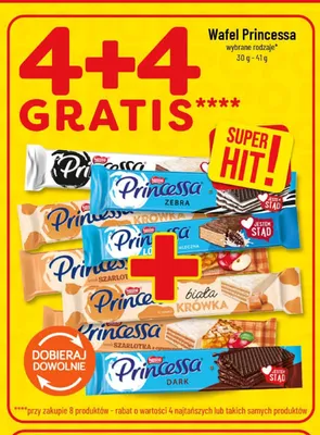 Wafel Princessa Zebra promocja w POLOmarket