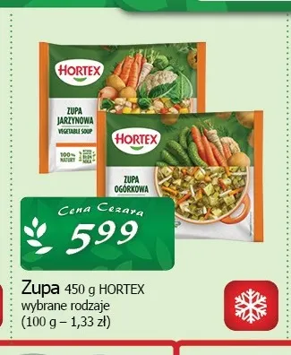 Zupa Hortex promocja w CEZAR Delikatesy