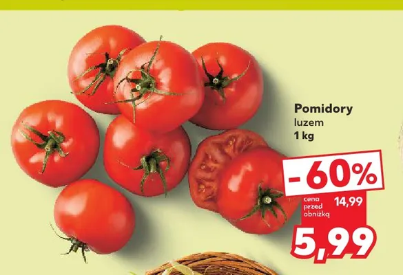 Pomidory promocja w Kaufland