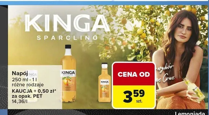 Napój KINGA promocja w Carrefour