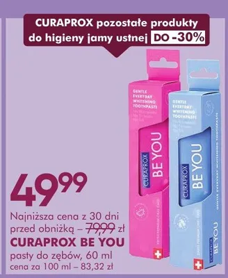 Pasty do zębów Be You promocja w Super-Pharm