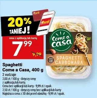 Spaghetti Come a Casa promocja w Twój Market