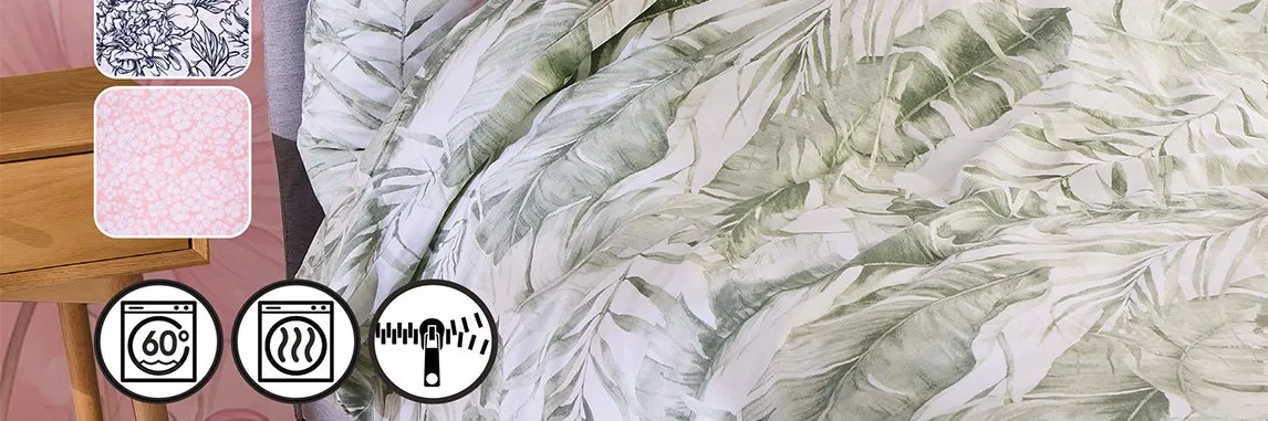 Komplet pościeli bawełnianej 220x200 cm + 2x 70x80 cm promocja w Biedronka