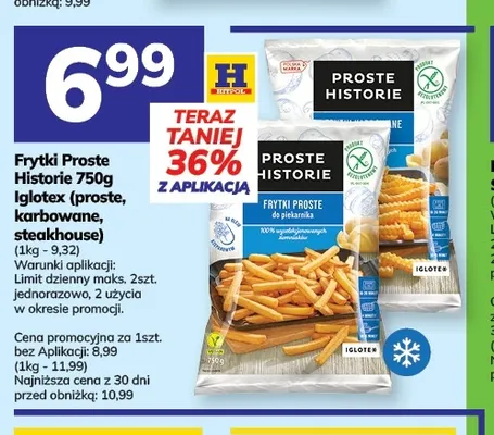 Frytki proste Proste Historie promocja w Hitpol