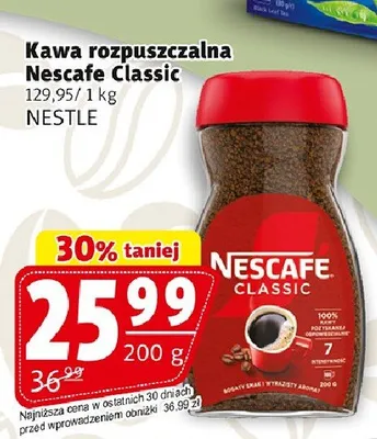 Kawa rozpuszczalna Nescafe Classic promocja w Prim Market