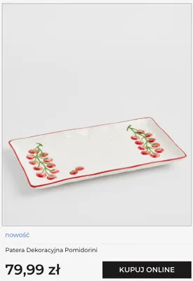 Patera dekoracyjna home&you Pomidorini promocja w home&you