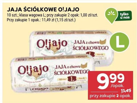 Jaja śćiołkowe promocja w Stokrotka
