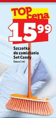 Szczotka do zamiatania Set Candy promocja w TOPAZ