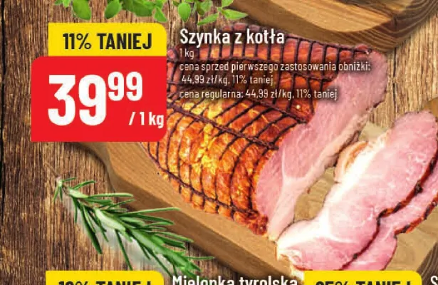 Szynka z kotła promocja w POLOmarket
