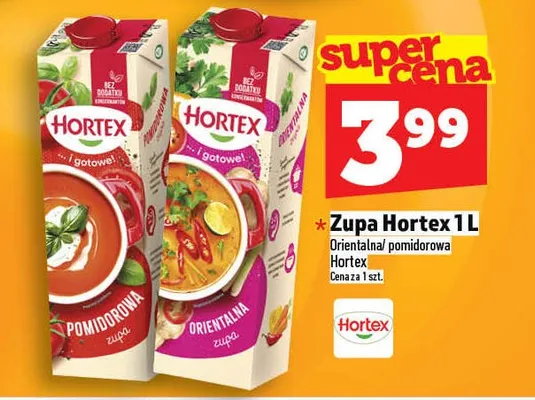 Zupa Hortex promocja w TOPAZ