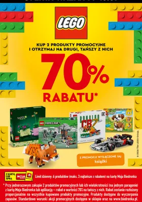 Klocki LEGO promocja w Biedronka