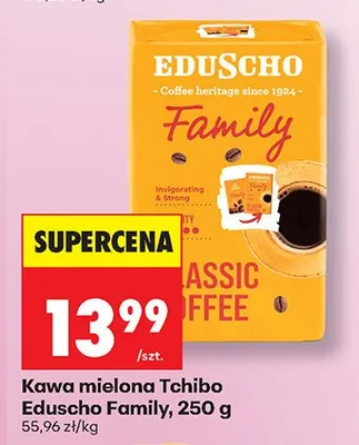 Kawa mielona Family promocja w Biedronka