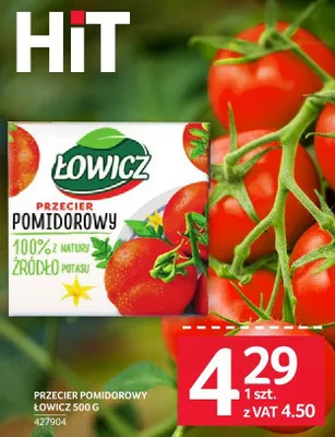 Przecier pomidorowy Łowicz 500 g promocja w Selgros