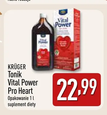 Tonik Vital Power Pro Heart Krüger promocja w Aldi