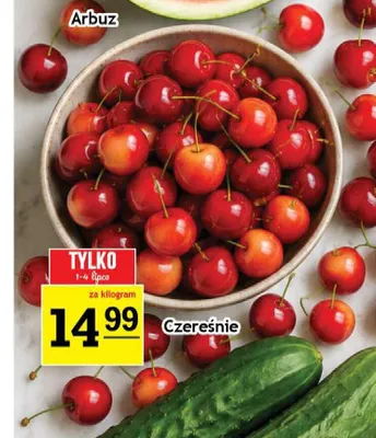 Czereśnie promocja w Gram Market
