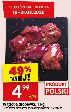 Wątroba drobiowa promocja w Twój Market