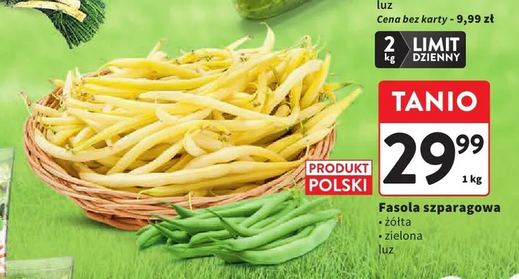 Fasola szparagowa zielona luz promocja w Intermarche