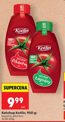 Ketchup Kotlin łagodny promocja w Biedronka