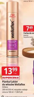 Pianka do włosów Wellaflex promocja w Leclerc