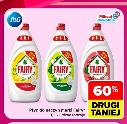 Płyn do naczyń Fairy promocja w Carrefour