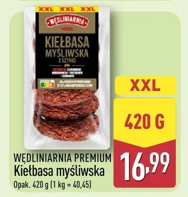 Kiełbasa myśliwska promocja w Aldi