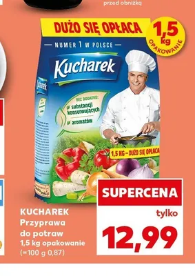 Przyprawa do potraw Kucharek promocja w Kaufland