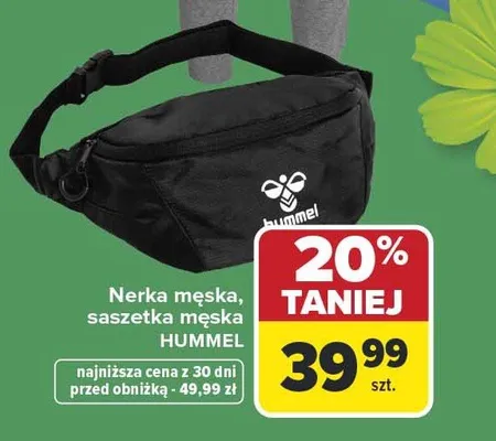 Nerka męska, saszetka męska promocja w Carrefour