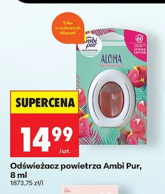 Odświeżacz powietrza Ambi Pur promocja w Biedronka