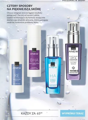 Serum nawilżające Avon Anew HA Hydrate & Plump promocja w AVON