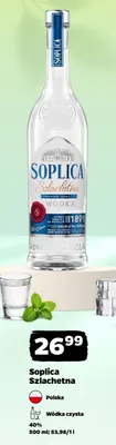 Wódka czysta Soplica Szlachetna promocja w Netto