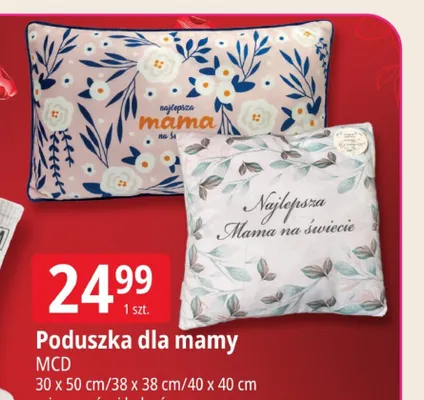 Poduszka dla mamy MCD promocja w Leclerc
