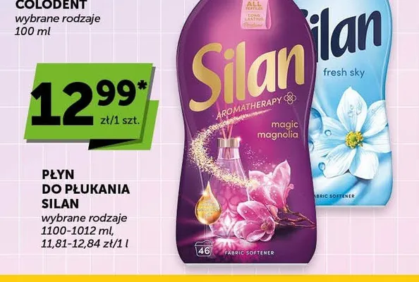 Płyn do płukania Silan promocja w Euro Sklep