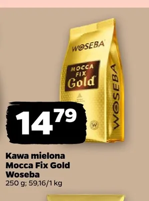 Kawa mielona Mocca Fix Gold Woseba promocja w Netto