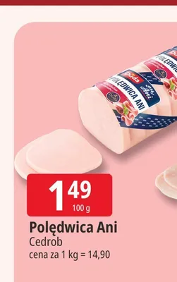 Połędwica Ani Cedrob promocja w Leclerc