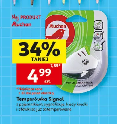 Temperówka Signal Auchan promocja w Auchan