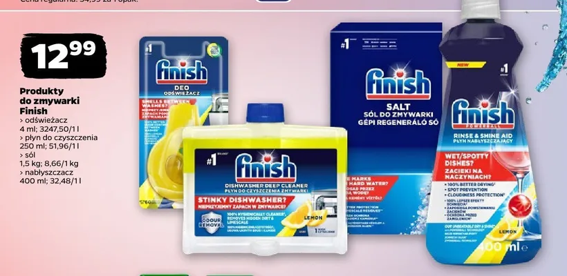 Odświeżacz do zmywarki Finish Deo promocja w Netto