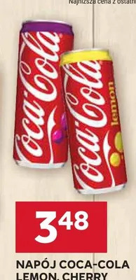 Napój Coca-Cola Cherry promocja w Stokrotka