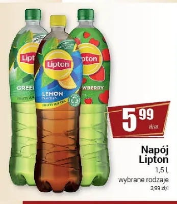 Napój Lipton Peach promocja w Premium Nasz Sklep