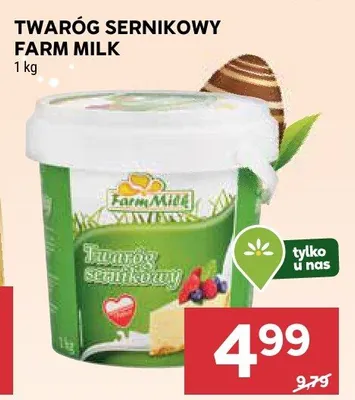 Twaróg sernikowy promocja w Stokrotka