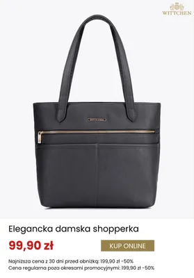 Torebka damska shopperka Wittchen promocja w Wittchen