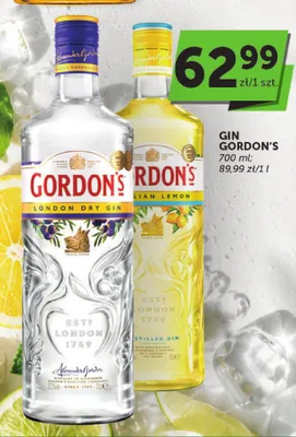 Gin Gordon's London Dry promocja w ABC