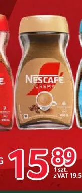 Kawa rozpuszczalna Nescafé Crema promocja w Selgros