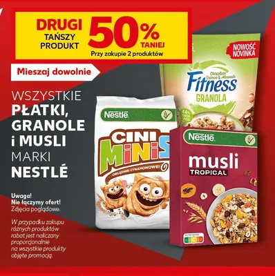 Musli Tropical Nestlé promocja w Kaufland